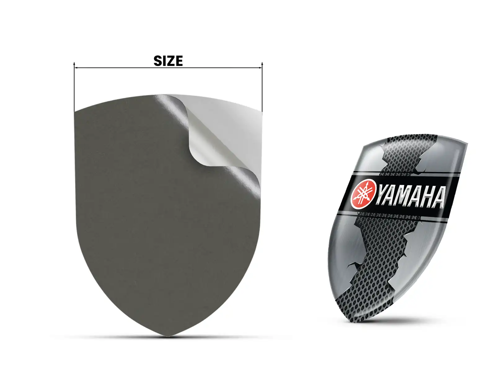Yamaha Personalisierte Logosticker Limitiert Universal Robust